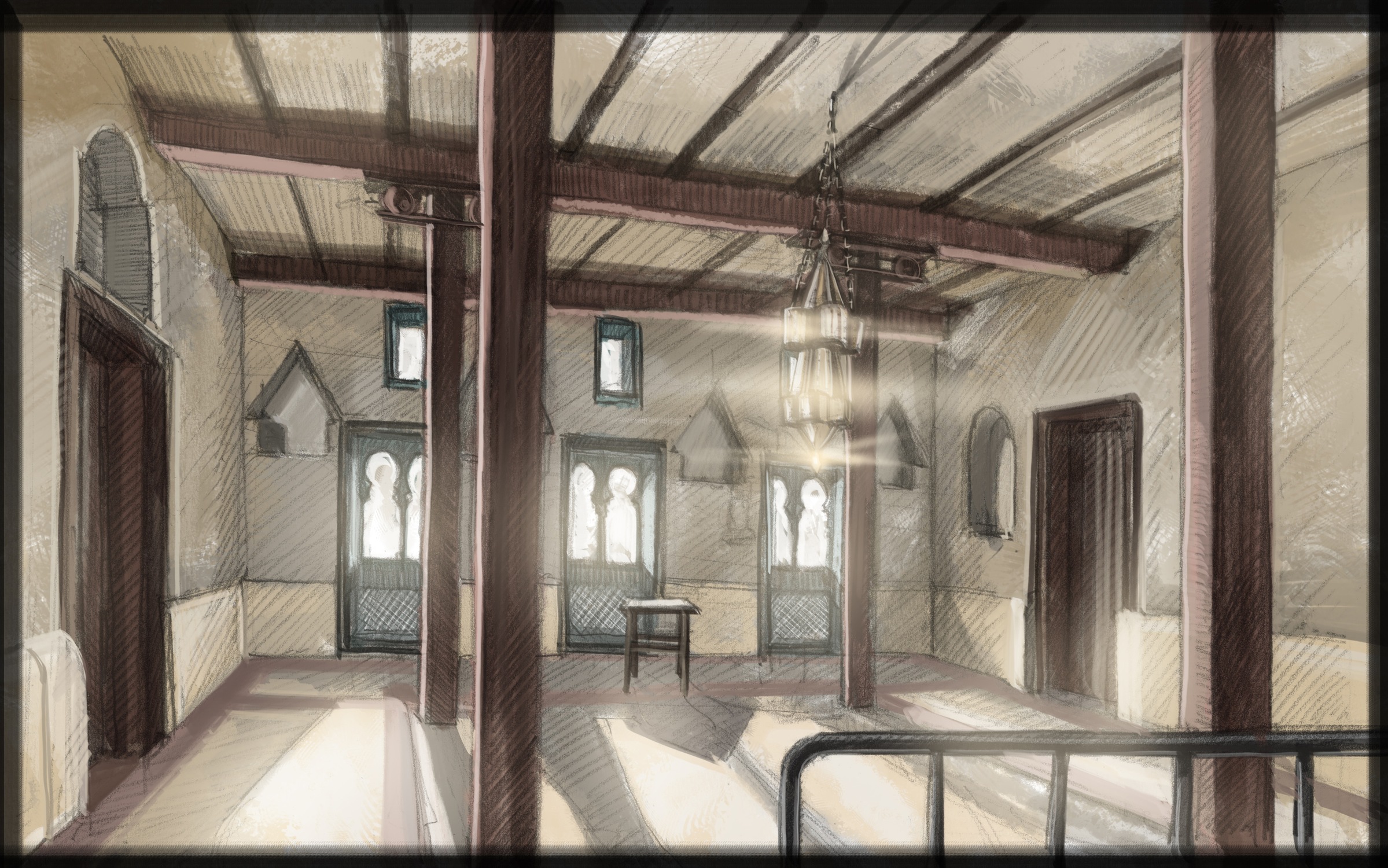 The Shadow - writers bedroom on south