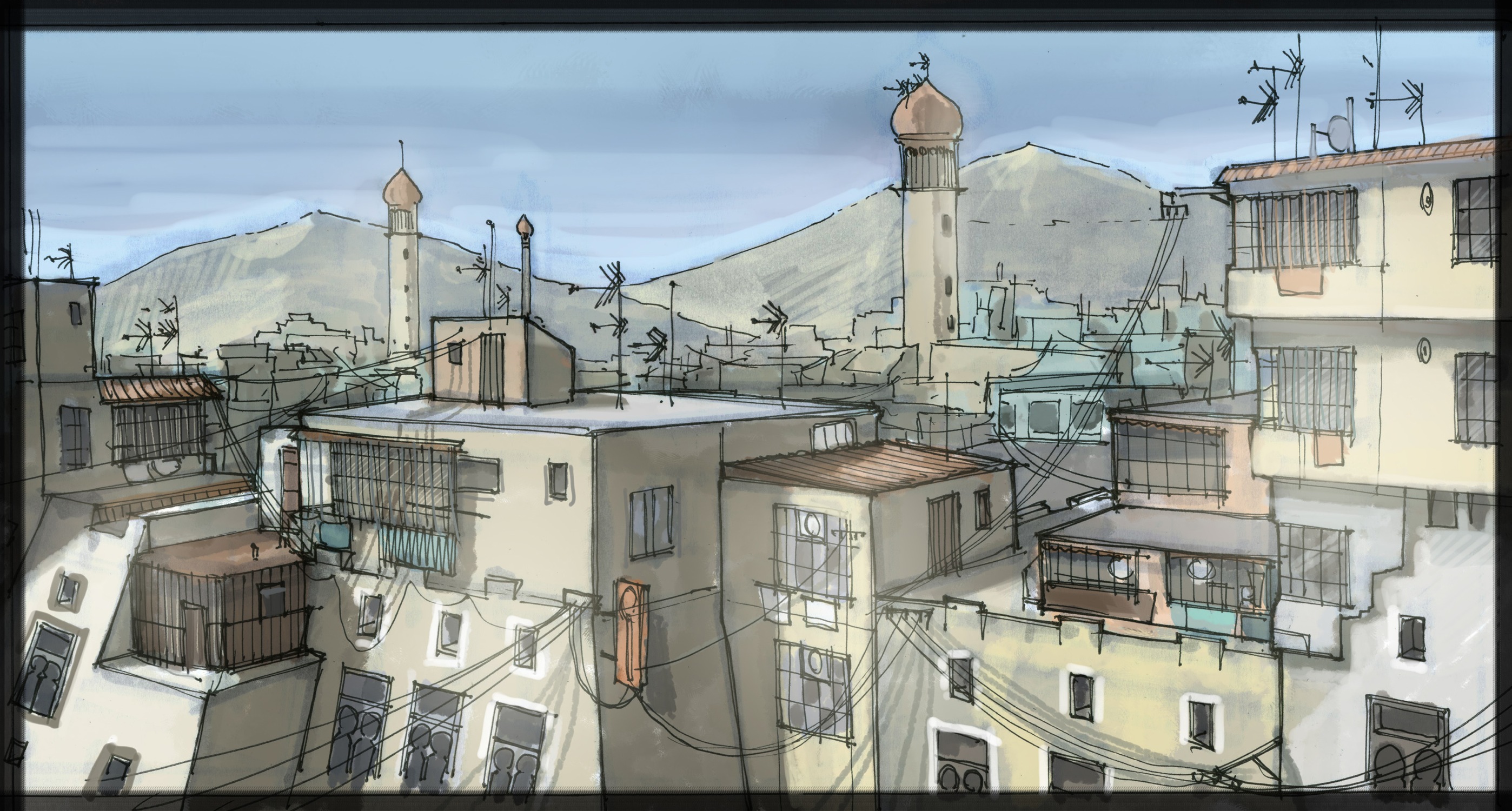 The Shadow - south rooftops concept