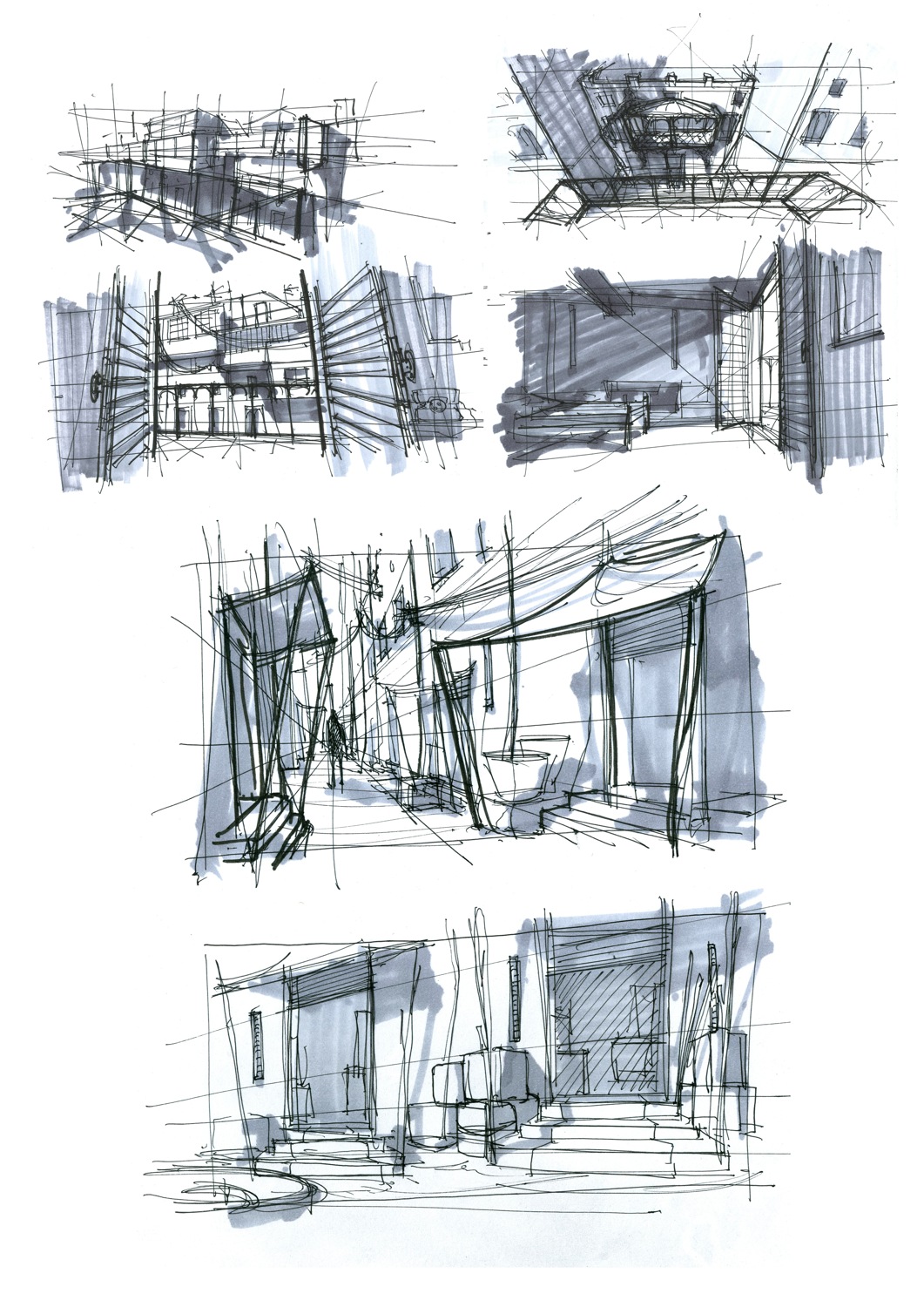 The Shadow - sketches