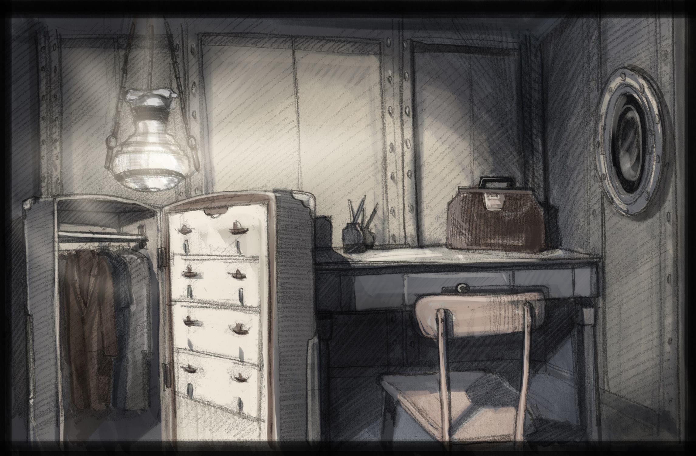 The Shadow - ship room